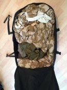 Outbound транспортна сумка  - трансформуэться в рюкзак, 90 л, Великобританія
