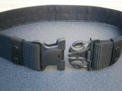 Ремінь тактичний чорний Blakhawk, 105 см.