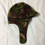 Шапка зимняя камуфляж DPM (Нидерланды). Ушанка р.58 (№4sl)
