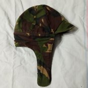 Шапка зимняя камуфляж DPM (Нидерланды). Ушанка р.58 (№4sl)