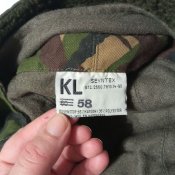 Шапка зимняя камуфляж DPM (Нидерланды). Ушанка р.58 (№4sl)