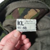 Шапка зимняя камуфляж DPM (Нидерланды). Ушанка р.58 (№4sl)