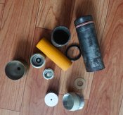 Вог-17М в тубусе