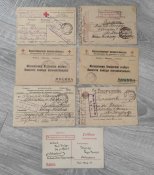 Пошта військовополонених - російський полон - 1СВ.