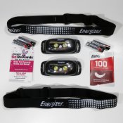 Пара налобних ліхтарів Energizer IPX4 2xAAA 100 люмен