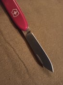 Швейцарський армійський Ніж Victorinox №1, б/в (червоний)
