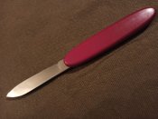 Швейцарський армійський Ніж Victorinox №1, б/в (червоний)