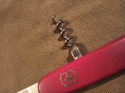 Швейцарський армійський Ніж Victorinox №2, б/в (червоний)