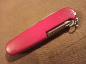 Швейцарський армійський Ніж Victorinox №3, б/в (червоний)