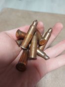 12 штук холостых патронов 7.62х54 мосина, свт