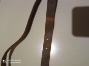 ремінь шкіряний  в/с Швейцарія  135 см. Х 2.5 см.