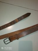 ремінь шкіряний  в/с Швейцарія  135 см. Х 2.5 см.