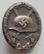 Знак за поранення в сріблі