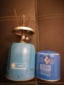 #2 Портативная газовая печка обогреватель с новым баллоном Франция