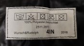 Плащ чёрный, дождевик + чехол, нейлон, размер 48, склад, 2016 г, армия ВС Швейцарии