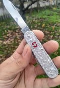 Ніж складний, мультитул Victorinox Cadet Alox с гравіюванням