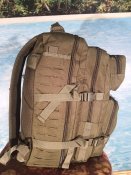 Рюкзак тактический  военный 45 литров прочная ткань и фурнитура цвета хаки