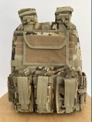 Плитоноска GFC Tactical plate carrier Molle Multicam