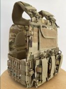 Плитоноска GFC Tactical plate carrier Molle Multicam