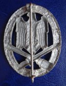 Общий штурмовой знак. Wilhelm Deumer, Ludenscheid.