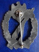 Пехотный знак в серебре (Hermann Aurich).