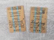 Проїзні квитки. 3 Рейх.
