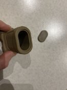 ручка переносу rvg short tactical grip (репліка) fde