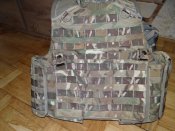 Дополнительная передняя панель №1 молле МТР бронежилета Osprey Mk4