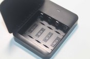 Портативна зарядка Power bank з ліхтариком (чорна) (1026)