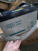 Гелевий акумулятор для ДБЖ тяговий AGM SSB SBL 100-12i
