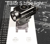 Ліхтар Olight Baldr S blue light. Gunmetal grey. (Синій Лцв)