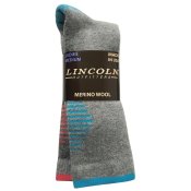 2 шт Теплые женские влагоотводящие термоноски Lincoln Merino Wool Boot Made in USA