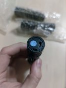 Ліхтар двійний на акумуляторі, LED фонарик ручной с зумом