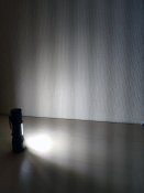 Ліхтар двійний на акумуляторі, LED фонарик ручной с зумом