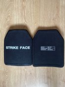 Бронеплити Strike Face IV класу захисту. 25х30 см