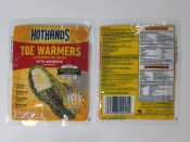 Одноразові грілки для ніг HotHands Toe Warmers [ціна за упаковку/пару]