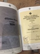 Довідник «Залізний хоест 2-го класу 1939 року» Маріо Альт
