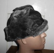 Шкіряна вушанка Swiss Army winter hat, розмір 58