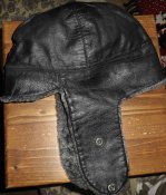 Шкіряна вушанка Swiss Army winter hat, розмір 58
