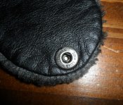 Шкіряна вушанка Swiss Army winter hat, розмір 58