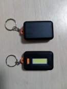 Ліхтарик LED, світлодіодний ліхтар, фонарик брелок на батарейках