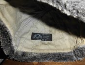 Шкіряна вушанка Swiss Army winter hat, розмір 58