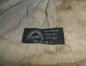 Шкіряна вушанка Swiss Army winter hat, розмір 58