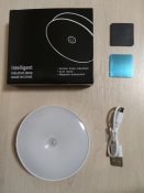 LED світильник, лампа з датчиком руху, нічник сенсорний режим день-ніч