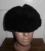 Вушанка German Navy blue winter ear hat, Bamberger Mützen, Gr. 61
