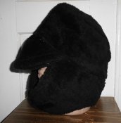 Вушанка German Navy blue winter ear hat, Bamberger Mützen, Gr. 61