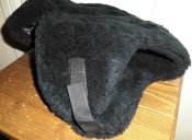 Вушанка German Navy blue winter ear hat, Bamberger Mützen, Gr. 61