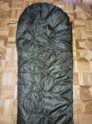 Спальний мішок Mil tec MUMMY (OD) Olive з чохлом