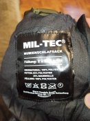Спальний мішок Mil tec MUMMY (OD) Olive з чохлом