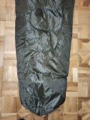 Спальний мішок Mil tec MUMMY (OD) Olive з чохлом